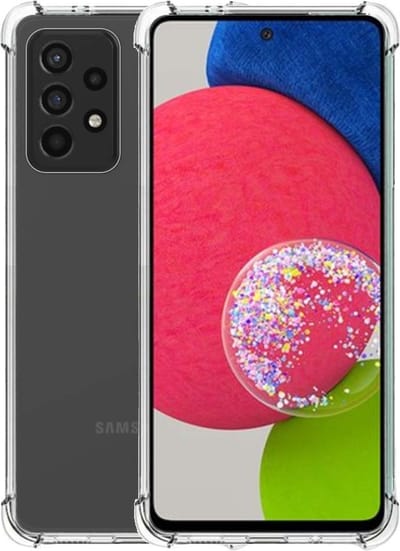 Smartphonica TPU Hardcase hoesje voor Samsung Galaxy A52s 5G shockproof transparant geschikt voor Samsung Galaxy A52s 5G