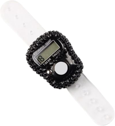 Vinger Telteller - Digitale Teller Ring - Activiteiten Bijhouden - LCD Scherm met Achtergrondverlichting