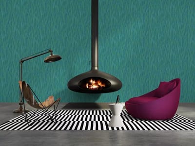 AS Creation - Vliesbehang - 36484-1 - standaardmaat - turquoise, vochtregulerend