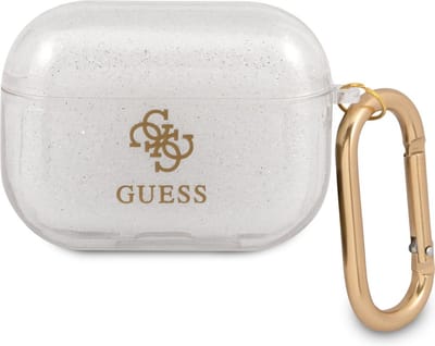 Guess GUAPUCG4GT Serie - Transparant Glitter Etui - AirPods Pro - Elegant Design - Sterke Materialen