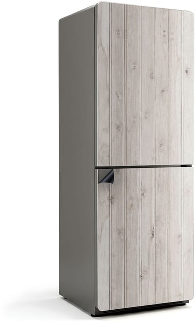 Wallfluent Magnetische Koelkastmat - Houtstructuur met nerf Koelkast Magneet Sticker - 70 cm x 190 cm - Beige Magnetische Koelkastmat - Magnetisch Koelkastaccessoire - Magnetische Koelkastbescherming - Keuken Decoratie Magneet