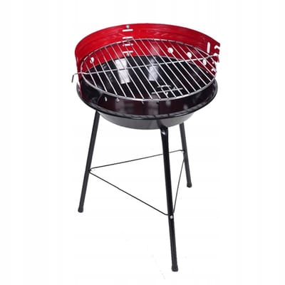Opvouwbare Koolgrill 43cm - Perfect voor Tuin & Terras