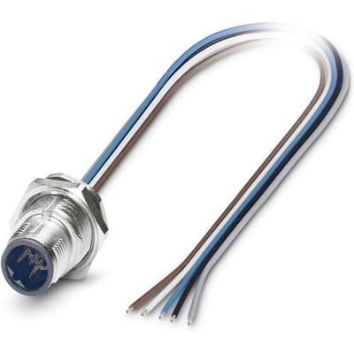 Phoenix Contact 1543663 Sensor/actuator inbouwconnector M12 Aantal polen (sensoren): 5 Stekker, inbouw 0.50 m 1 stuk(s)