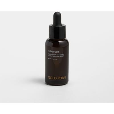 MILK TOUCH Sérum Double Booster Ginseng Sauvage Or PDRN (30 ml) black
