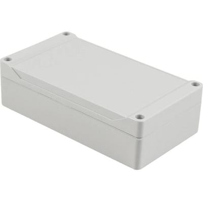 Hammond Electronics 1555JLGY Universele behuizing 160 x 90 x 45 ABS Grijs 1 stuk(s)