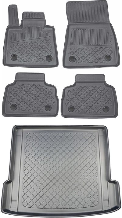Aristar - Bagażnikmat Set - BMW X6 G01 - 11.2019 - Zwart - Waterdicht