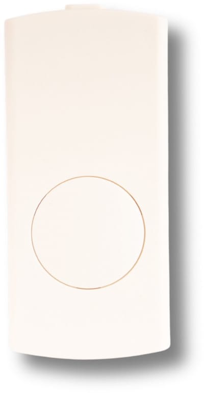 230V snoerdimmer voor led, halogeen en gloeilampen, 2-100W, met drukknop, in wit - Tradim 64211
