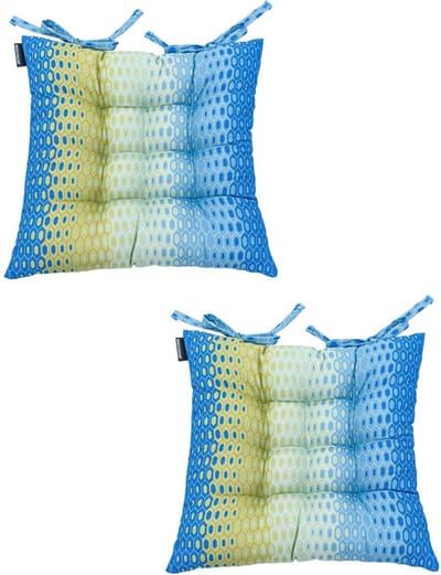 Madison - Zitkussen - Universeel - 2 stuks - 46 x 46 cm - Suzy Azur - Tuin - Toscane