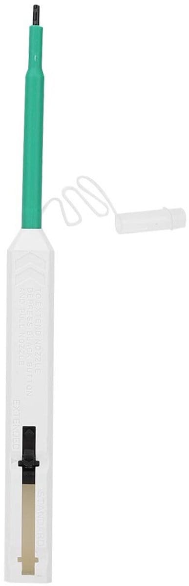 Dailygoods- Glasvezelreinigingspen Vervangbare Reinigingskern - Herbruikbare Microvezel - Duurzaam - Compact - Voor FC/ST/SC/MU 2,5 Mm Connectoren - Glasvezelreiniger