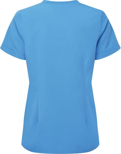 Schort/Tuniek/Werkblouse Dames S Onna Ceil blue 42% Polyester, 33% , 19% Viscose, 6% Elasthan