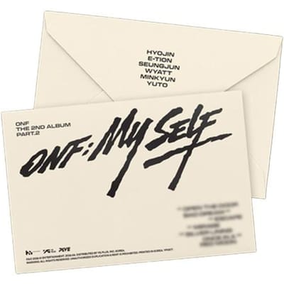 [Précommande] ONF 2ème Album Complet Partie 2 [ONF:MON SOI] (PLATE-FORME Ver.) CD d'album K-POP officiel