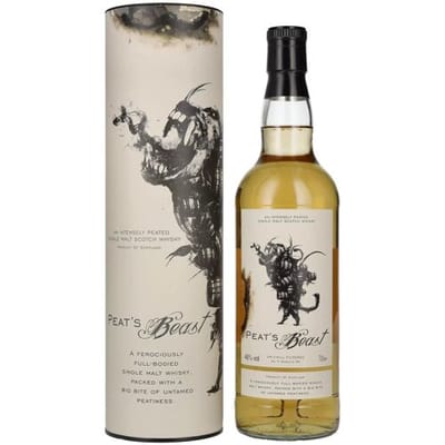 Peat's Beast Whisky Peat's Beast Single Malt Scotch Whisky 46% Vol. 0,7l in geschenkverpakking