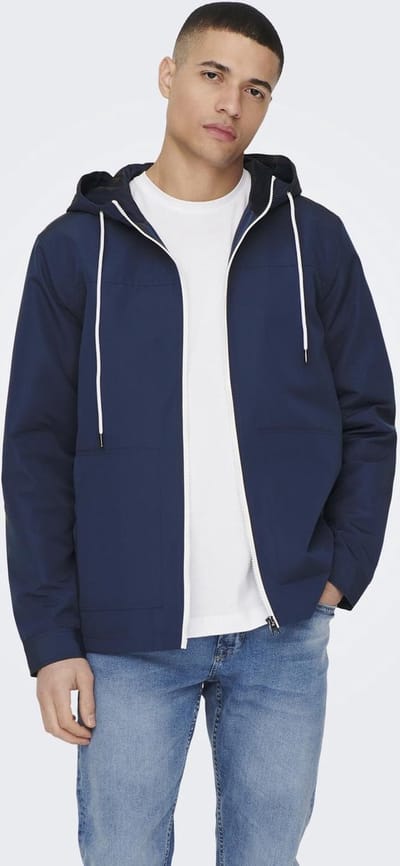 ONLY & SONS ONSMATT HOOD JACKET OTW VD Heren Jas - Maat S