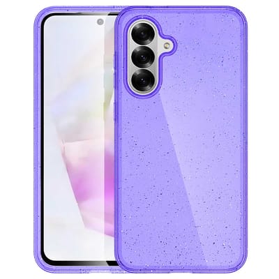 imoshion Hoesje - Geschikt voor Samsung Galaxy A56 (5G) - Sparkle Backcover - Glitter Paars