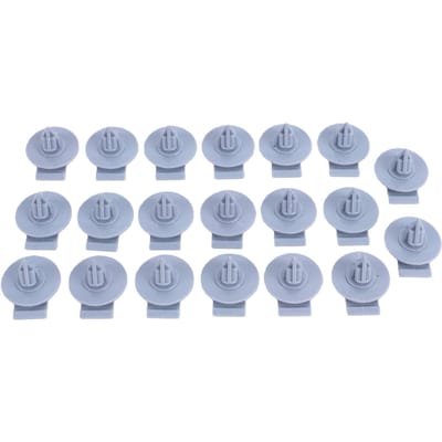 20 STUKS Wielkastlijst Clips 07132757821 Wielkast Deurlijst Bevestigingsclip Vervanging voor R50 R52 R53 R56