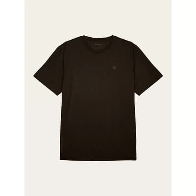KnowledgeCotton Apparel T-shirt Olijfgroen - Maat M - Heren