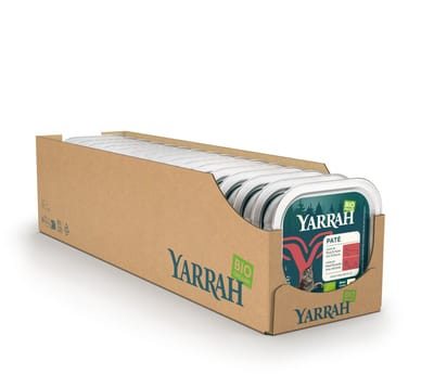 Yarrah Bio Kattenvoer Paté Rund & Kip - 16 x 100 gr - Voordeelverpakking