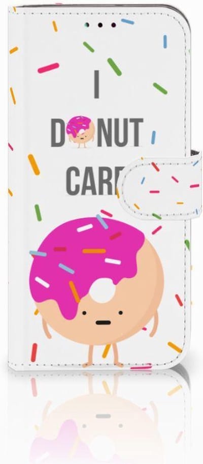 Samsung Galaxy A40 Book Cover Donut Roze