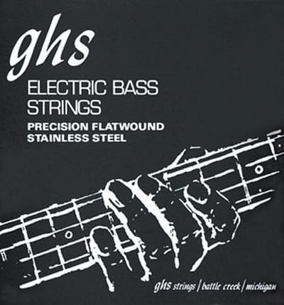GHS M3075 Bass Brite Flats medium snarenset basgitaar