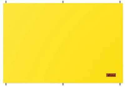 Lasdeken - Lasgordijn Schild - Werkplaats Beschermen - Acryl Coating - 120 x 180 cm - Geel
