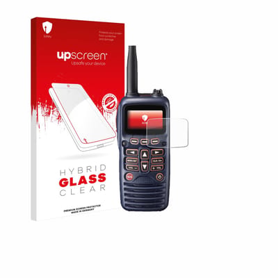 upscreen - Screenprotector voor Standard Horizon HX320E - Folie Beschermfolie Beschermglas transparant