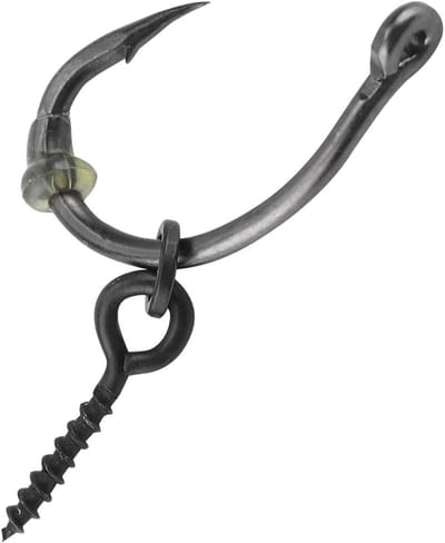 30-delige Set voor Karpervissen met Ronnie Rig Haak, Bait Stoppers en Bait Screws voor Terminal Tackle