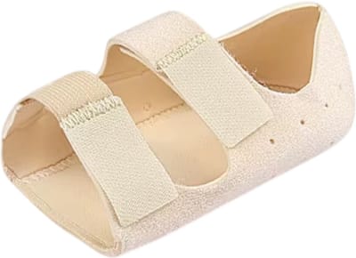 1 Paar Hielbeschermers – Schokdempende Hielkussens voor Fasciitis Plantaris en Achilles Tendinitis – Verstelbare Hielinlegzolen, Steun Pads en Pijnverlichtende Hielbescherming - Beige - Maat 35-39