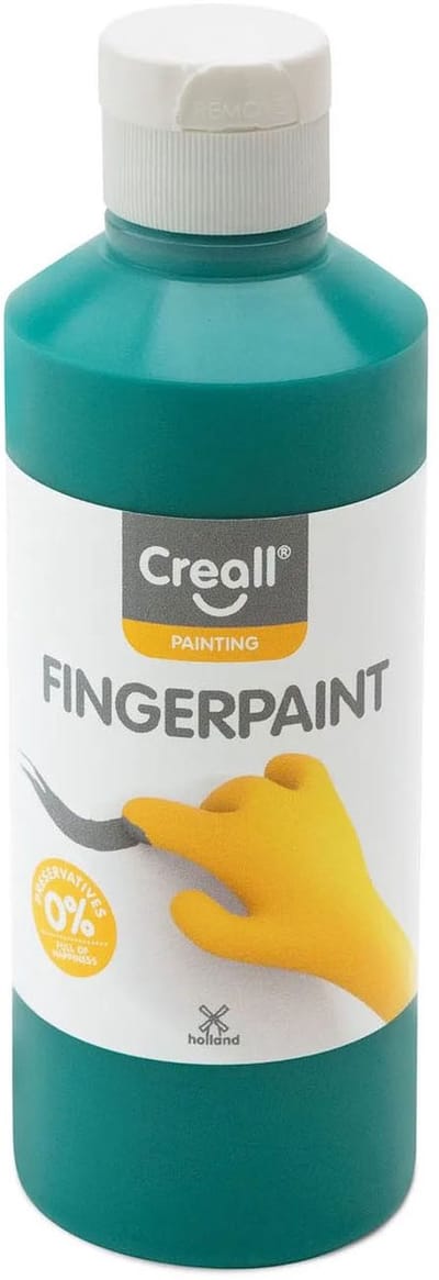 Creall Vingerverf Conserveringsvrij Groen - 250ml