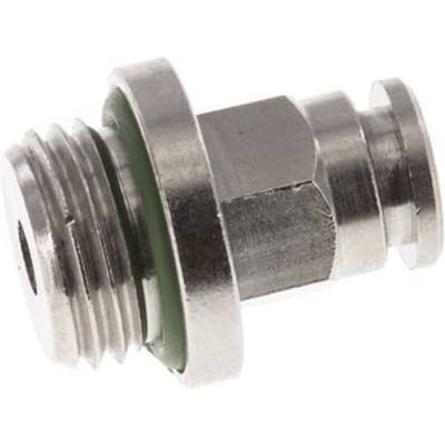 5mm x G1/4'' Messing Insteekfitting Buitendraad FKM [2 Stuks]
