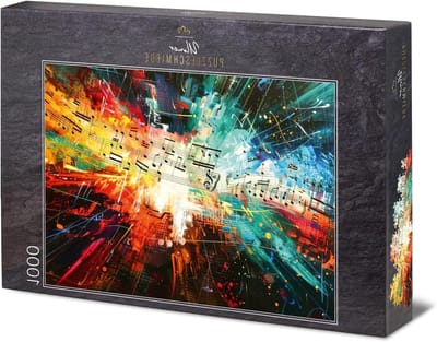 Legpuzzel 1000 stukjes - Puzzel volwassenen - Ontspannen tijdverdrijf - Premium karton 22mm - 68 x 48 cm - Abstract