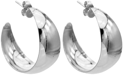 Oorbellen - RVS - 30 mm