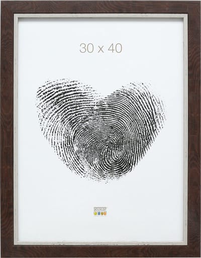 Deknudt Frames fotolijst S45VY2 - bruine houttint - voor foto 30x40 cm