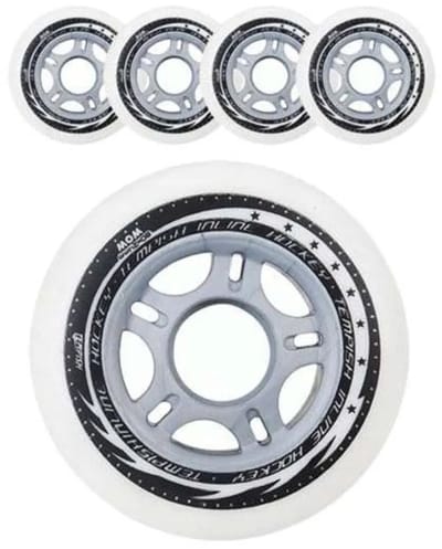 Tempish Woow 74a Schaatswielen 4 Eenheden Zilver 84 mm