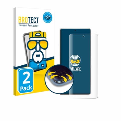 BROTECT - Screenprotector voor Huawei Mate X6 - Folie Beschermfolie transparant volledig dekking - 2 Stuks