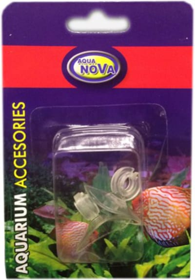 AquaNova - Aquarium - Luchtslang zuignappen 4/6 mm - 2 stuks