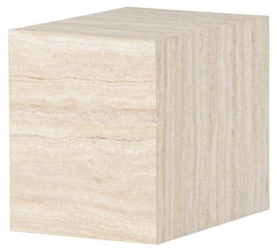 Svea - Franco rechthoekige salontafel - 35 x 25 cm - travertin look