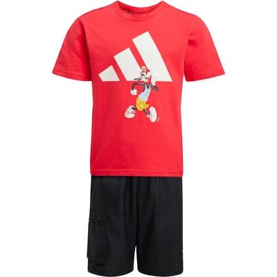 adidas Sportswear ADIDAS DISNEY MICKEY MOUSE T-SHIRT SET - Kinderen - Rood
