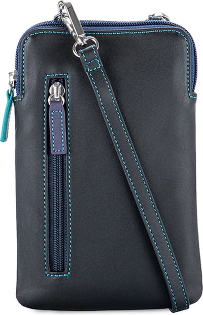 Mywalit Cell Phone Neck Pouch Telefoontasje Black Pace