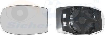 VanWezel 1620837 - Miroir rétroviseur gauche pour Fiat Punto de 07/2003 à 2012