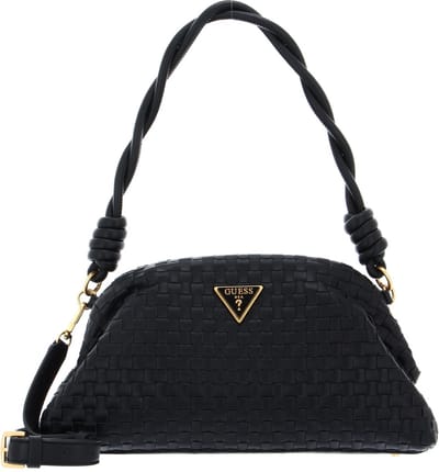 GUESS Koppeling Schoudertas Lisbet Frame Clutch Black Zwart