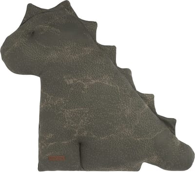 Baby's Only knuffel dinosaurus Marble - Knuffeldier - Baby knuffel - Decoratie kussen - Khaki/Olive - 55 cm - Baby cadeau