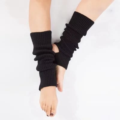 Warme Beenwarmers voor Winter – Lange Gebreide Kousen – Fitness, Yoga, Ballet & Latin Dance – Comfortabele Losse Sokken voor Vrouwen – Sport Sokken, Dans Beenwarmers, Yoga Accessoires