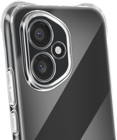 ENKAY, Hoesje voor Honor 400 van flexibel siliconen met verstevigde hoeken en bumpers, Transparant