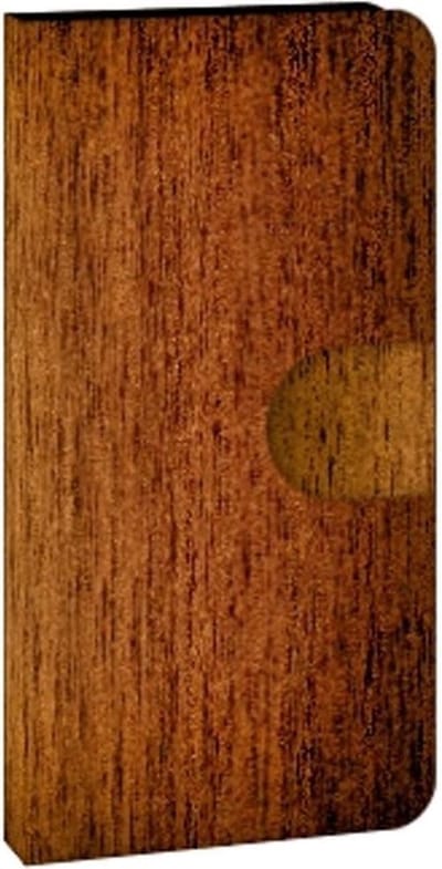 Samsung Galaxy A3 2017 Book Style Case Donker Hout