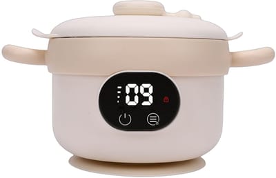 Dailygoody - Draadloze Baby Voedingsverwarmer - Elektrische Lunchbox met Slimme Temperatuurcontrole - Ideaal voor onderweg - Houdt voeding op temperat