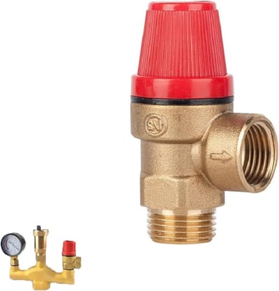 Veiligheidsventiel voor water- en oliesystemen 1/2 inch 3 bar - Betrouwbaar en veilig ontwerp