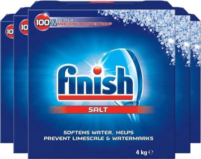 Finish Salt 4kg - 5 Stuks - Vaatwaszout - zout - Voordeelverpakking