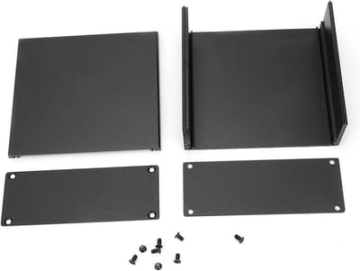Aluminium Koelkast PCB Instrumenten Printplaat Behuizing Beschermende Aluminium Doos voor Elektronische Producten en Koeling