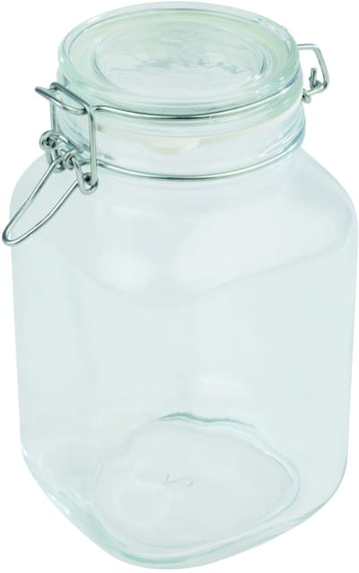 APS Voorraadpot - Bewaarpot - Glas - 12 x 12 cm - 2 Liter - Vaatwasserbestendig - Breukvast