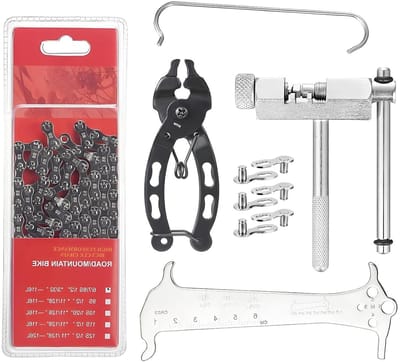 Fiets ketting 1/2 x 3/32 inch met 116 schakels, geschikt voor 6/7/8-speed fietsen en duurzame prestaties